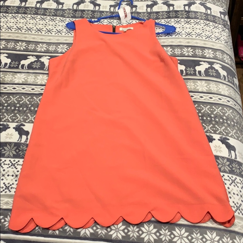 Scalloped dress